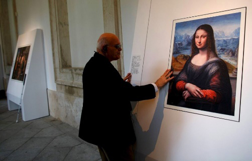 2015년, 스페인 마드리드 프라도 미술관, 'Touching The Prado' 전시회. [사진= 도서출판 새빛] 